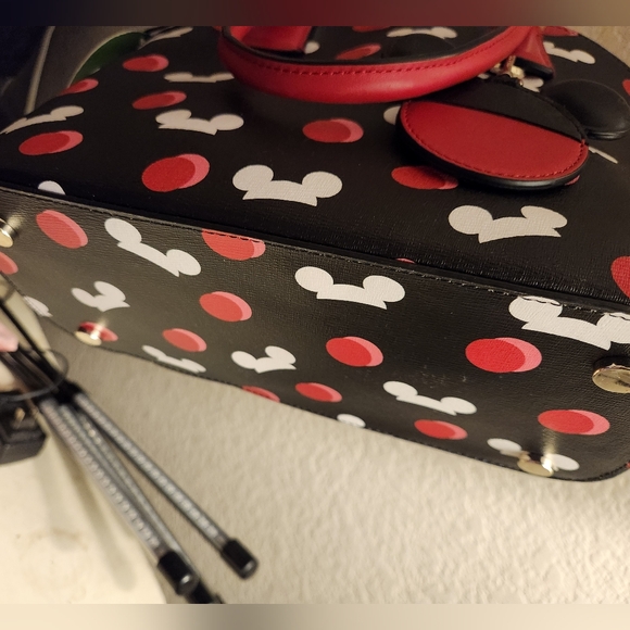 Disney Kate Spade Bag - Mickey Mouse Ear Hat Satchel including Disney bag hanger - Picture 3 of 8